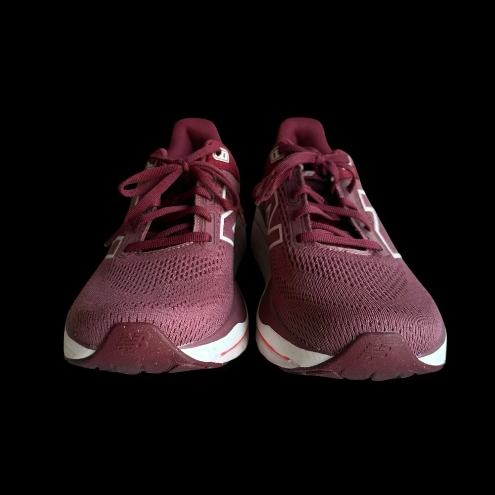 New Balance Fresh Foam X 860v14 Women's Size 8.5 B Red Running Shoes EUC - Picture 7 of 10